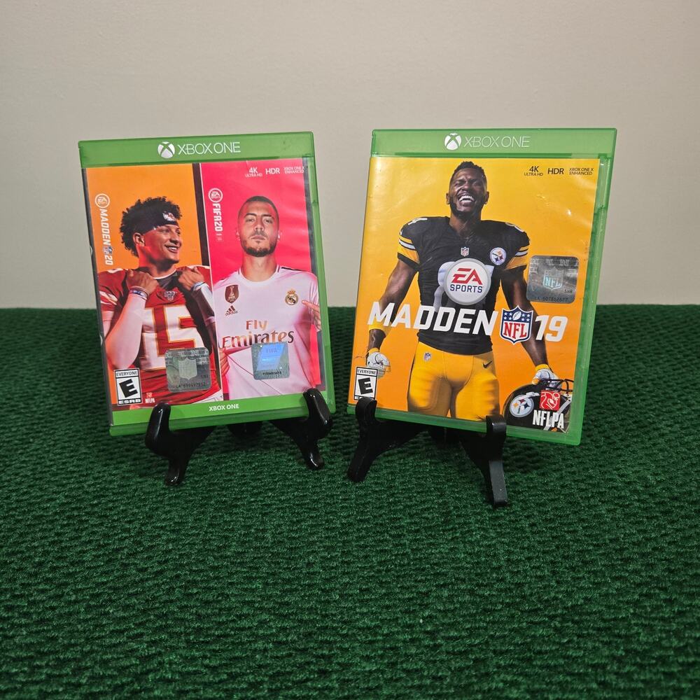XBOX One  Bundle Of Two Games. Madden 19. Madden 20/Fifa 20.